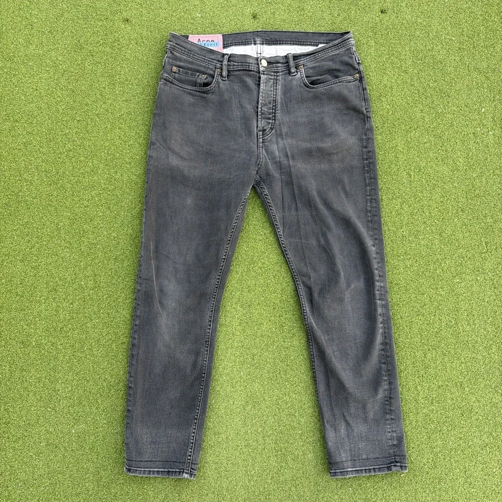 Acne Studios Black Mece Bla Konst Jeans Pants - Size 34x32
